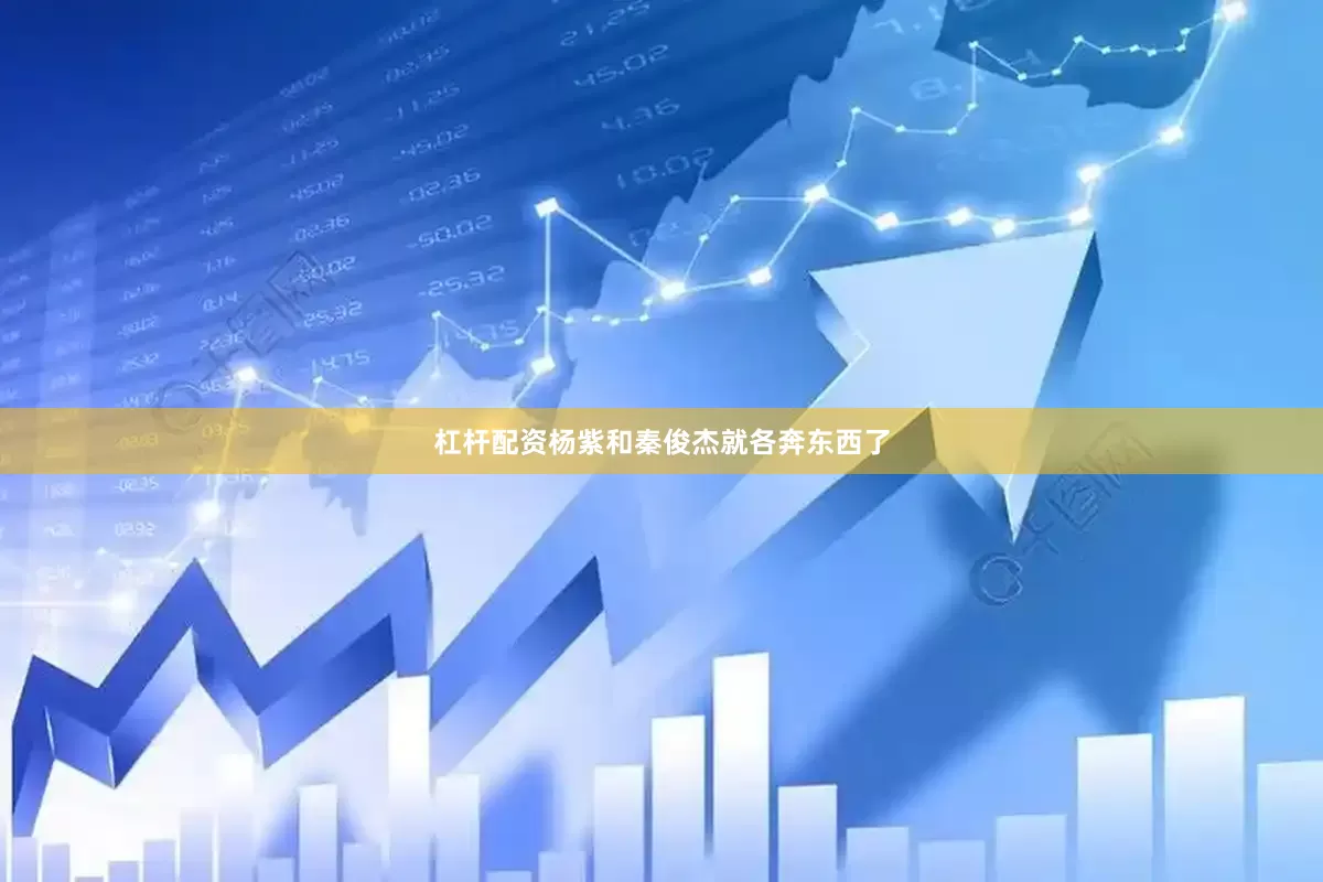 杠杆配资杨紫和秦俊杰就各奔东西了