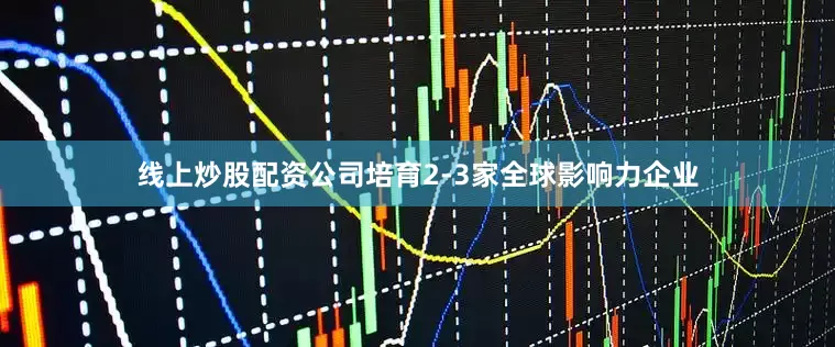 线上炒股配资公司培育2-3家全球影响力企业